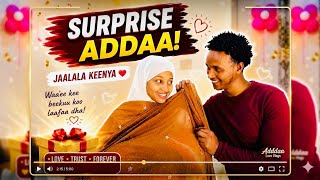 Surprise qopheessina jennee mana gubnee ollee 😁