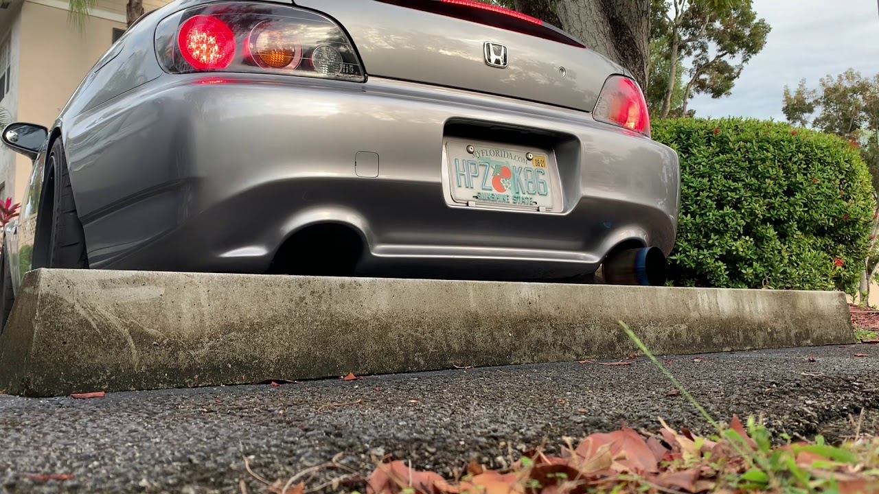 AP2 S2000 Tomei Ti cold start