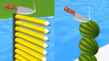 Flappy Slice! Very Satisfying And Relaxing ASMR Slicing Game