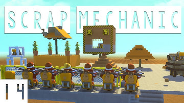 Scrap Mechanic Gameplay - #14 - Battlebots! Kinda! - Let