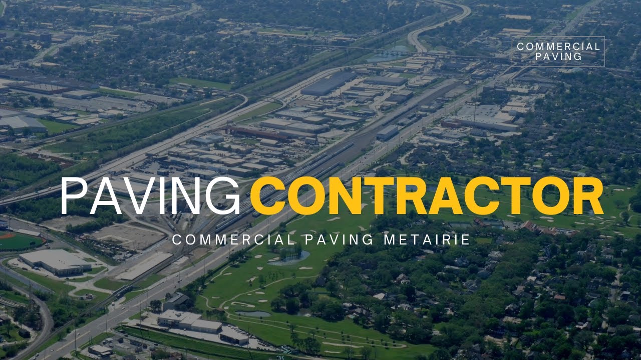 Commercial Paving Contractor Metairie YouTube