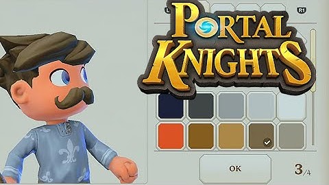 PORTAL KNIGHTS: Character Customization (PS4 Version)
