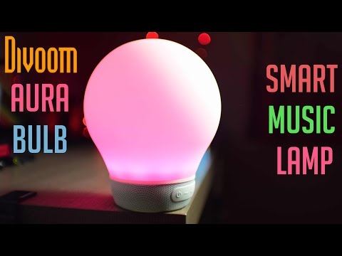 Divoom Aurabulb (SMART MUSIC LAMP) Review !!