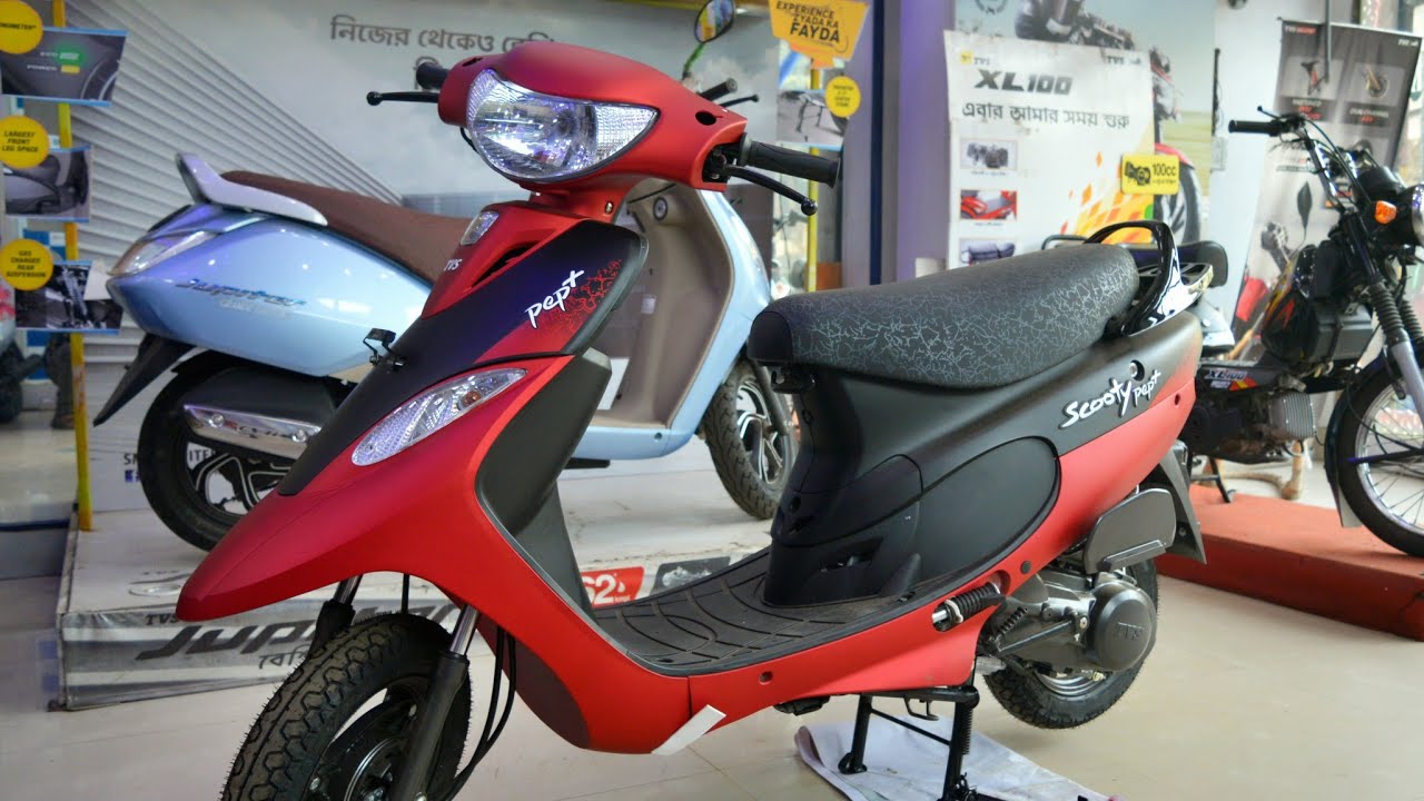 Tvs Scooty Pep Plus Matte Edition No Bs6 Getting Stopped In