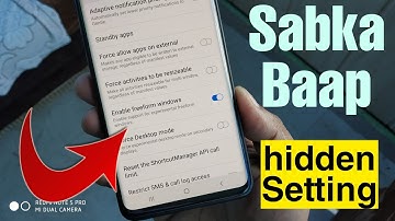 hidden Feature ka baap || Enable Free Form Window || Every Android smartphone