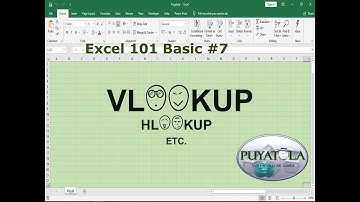 Excel Basic #7 VLOOKUP and HLOOKUP plus other functions (Tagalog)