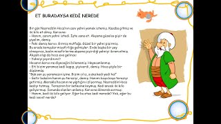 Et Buradaysa Kedi̇ Nerede Nasretti̇n Hoca Fikralari