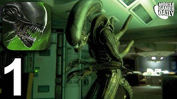 ALIEN BLACKOUT - Engineering Bay Level 1 - Gameplay Walkthrough Part 1 (iOS Android)