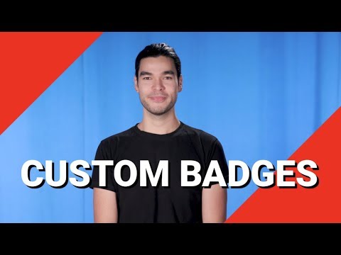 Custom Members-only badges