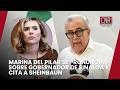 MARINA DEL PILAR SE PRONUNCIA SOBRE GOBERNADOR DE SINALOA Y CITA A SHEINBAUN