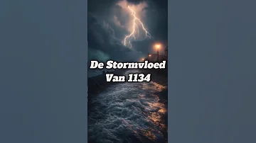 Stormvloed 1134 | De Nacht Die Nederland Veranderde | #theunchartedvoice #history #geschiedenis