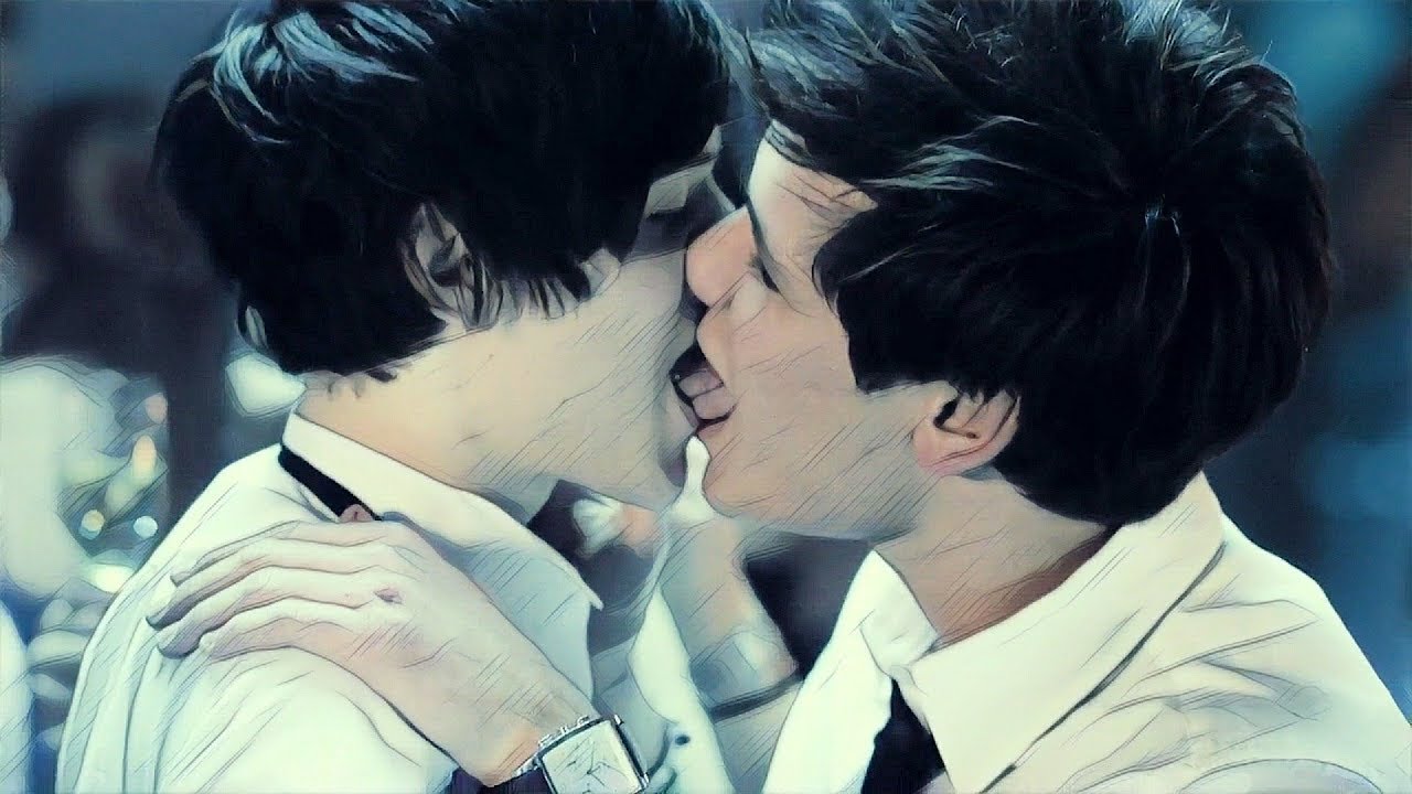 Gay - Love - Fight (Vintage AAS Gay Kiss Scenes 1080p HD) - 