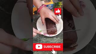 Ribbons & Balloons ChocoChip Tea Time Cake Review Shorts vegcake merrychristmas PunamkiPathshala