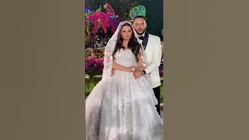 لقطات تعرض لاول مرة من حفل زفاف هنادى مهنا وأحمد صالح 