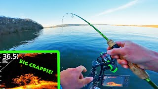 GIANT CRAPPIE ARE LOADED!! Fishing For BIG CRAPPIE!