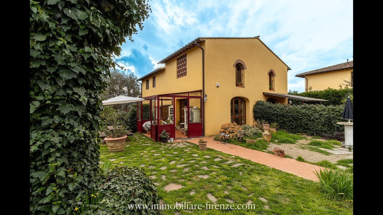 Immobiliare Firenze e dintorni-vendita Fienile ristrutturato con giardino a 20 min da Bagno a Ripoli