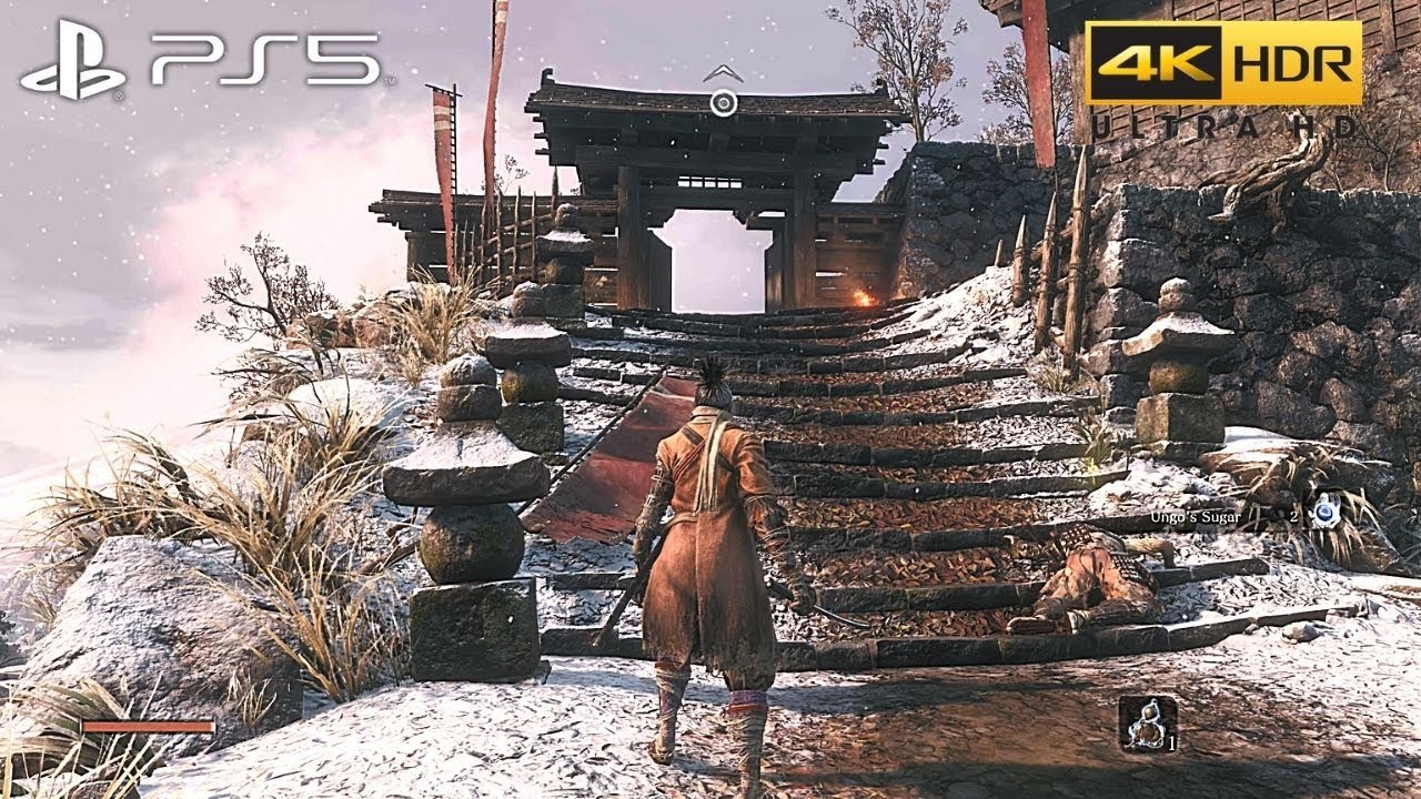 Sekiro Shadows Die Twice PS5 4K HDR 60fps - Gameplay Playstation 5 