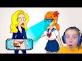 СПАСИТЕ ДЕВУШКУ Игра на телефоны андроид Girl Genius!