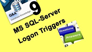 SQL-Server Logon Triggers