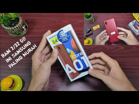 Unboxing &amp; Review Samsung A01 |Test Camera