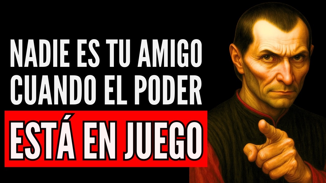Maquiavelo Explicó: Cuando Entiendes Que Nadie Es Tu Amigo, Todo Empieza a Funcionar