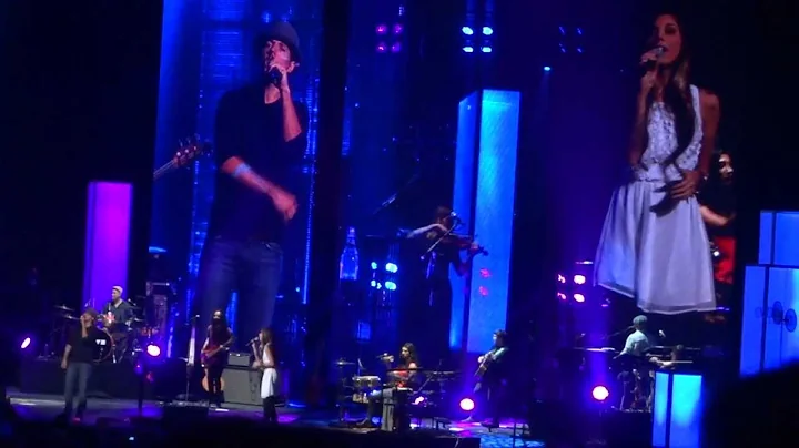 Christina Perri & Jason Mraz - Distance - live in San Jose 9/28/12