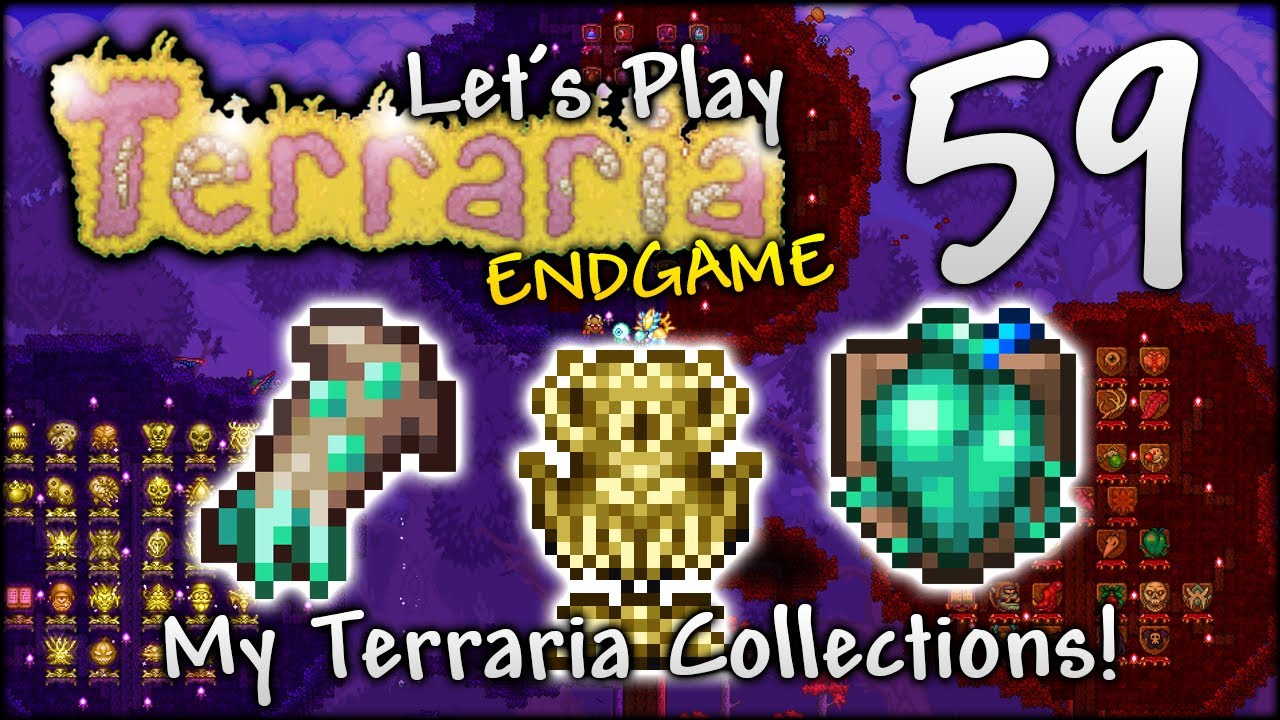 EPIC Terraria Collections! | Let’s Play Terraria 1.4.4 Ep.59 - YouTube