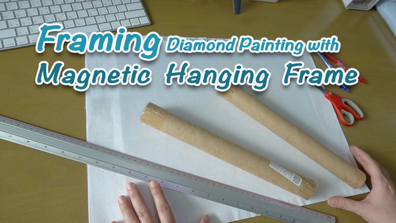 Diamond Art Frame Magnetic Hanger Frame How to Hang Diamond Art