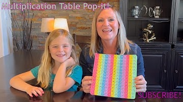 Check it out!! This kids fidget pop it multiplication facts table amazon review