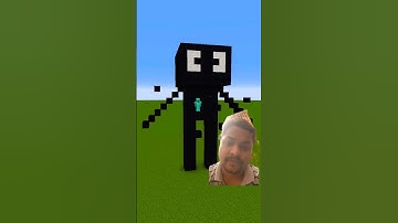 Minecraft Enderman Build Battle - Noob vs Pro vs Hacker vs God #shorts​