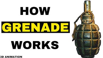 How Grenade Works? | ग्रेनेड काम कैसे करता है? 3D Animation