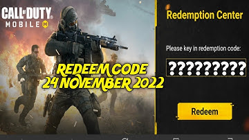 24 NOVEMBER 2022 REDEEM CODE 2 EPIC CRATES AND FREE CHARACTER CODM SEASON 10 COD MOBILE S10