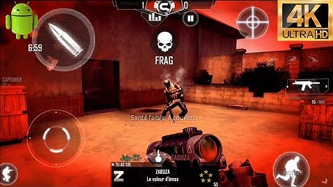 Modern Combat 4 🔥 Gameplay Mobile Multijoueur [4K UHD 80FPS]