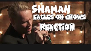 картинка: SHAMAN - ОРЛЫ ИЛИ ВОРОНЫ (Cover 2018) EAGLES OR CROWS REACTION #shaman #singer #singing
