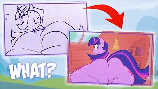 Storyboard Vs Final Twilight Animation