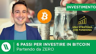 Come INVESTIRE IN BITCOIN partendo da ZERO | 6 passi per NON FARE ERRORI