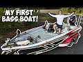 I Bought MY FIRST BASS BOAT!!! (FULL TOUR)