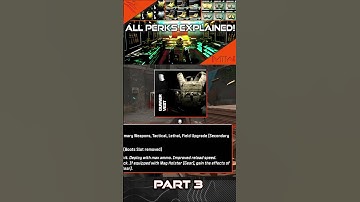 ALL MW3 Vests! Pt.3 New Modern Warfare 3 Perks System #shorts #modernwarfare3 #mw3clips