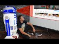 How to make R2-D2 Movie Projector