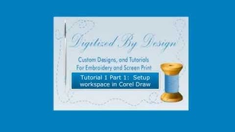 CorelDraw Tutorial 1 Part 1
