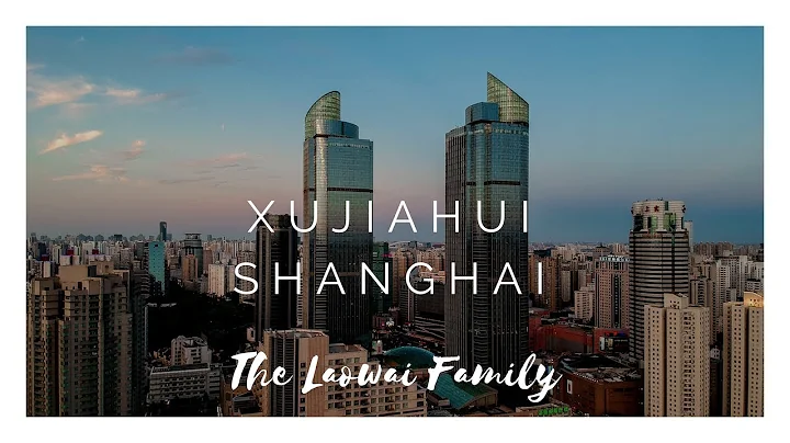 Dji Spark view of Xujiahui, Xuhui District, Shanghai ~ The Laowai Family