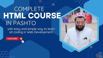 Complete HTML Course in Pashto | part 2 | Web Development