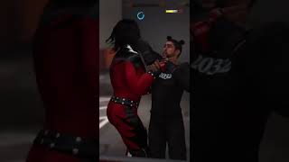 Chokeslam to Bad Bhnn #wwe2k23 #wee2k23gameplay#backstagebrawl #badbunny#california #england #wwe