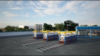 Small Scale Lngsslng Logistics Business Model Using Iso Lng Tank Container