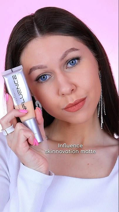 Тональный крем Influence Skinnovation Matte 💖 - YouTube