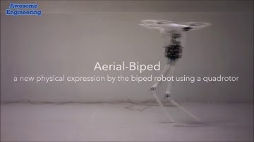 Quadrotor With Legs That Can Fly-Walk !!!