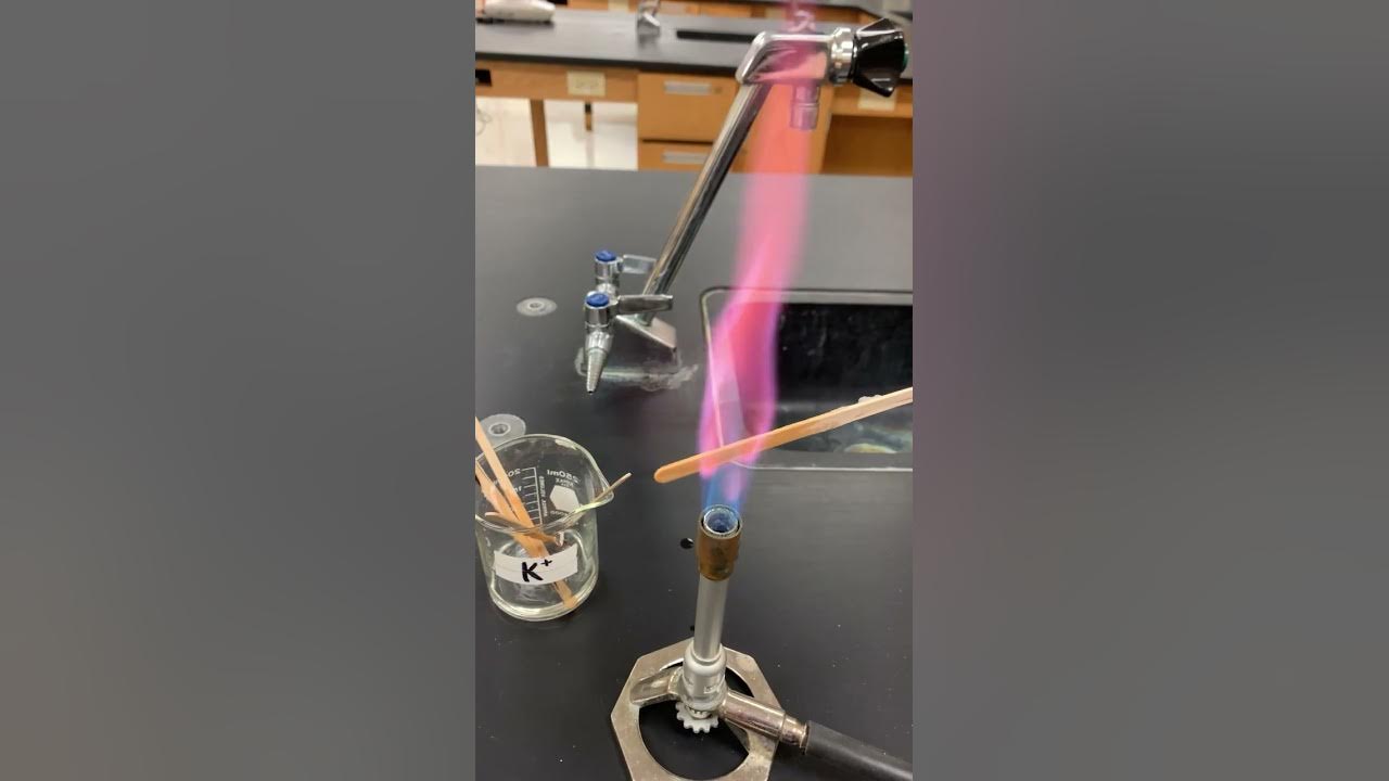 Flame Test LabPotassium YouTube
