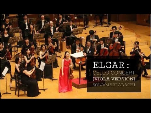 Edward Elgar :  Cello Concerto in E minor op 85 (viola version)