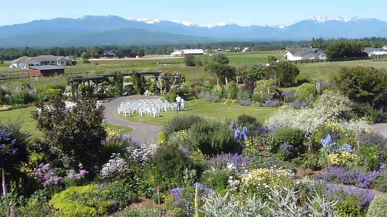 The Cutting Garden wedding and event venue in sunny Sequim