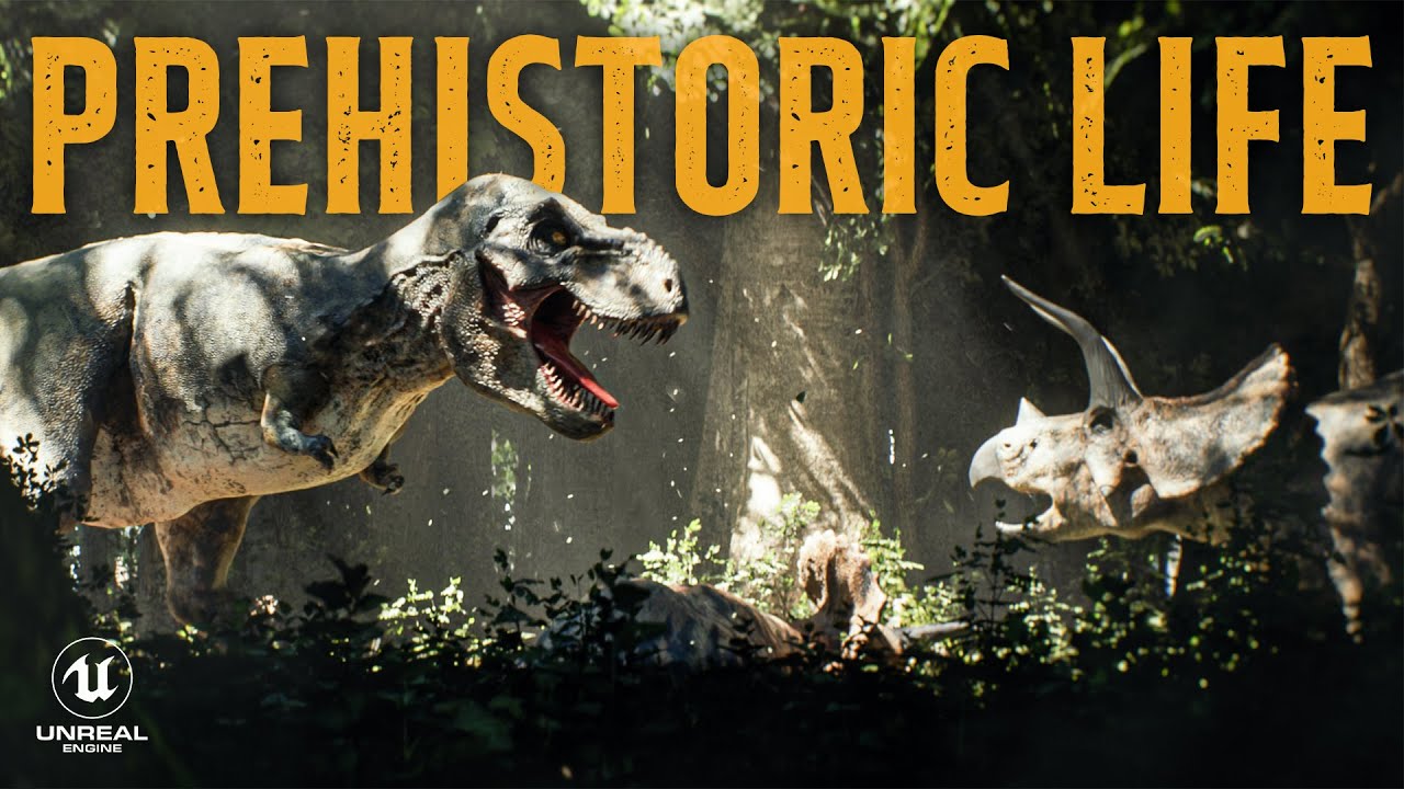 Prehistoric Life - Unreal Engine Cinematic Scene